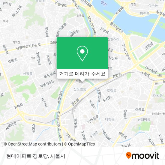 현대아파트 경로당 지도