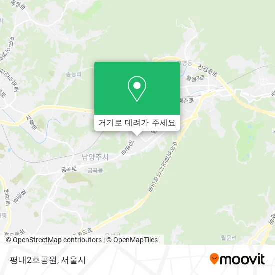 평내2호공원 지도