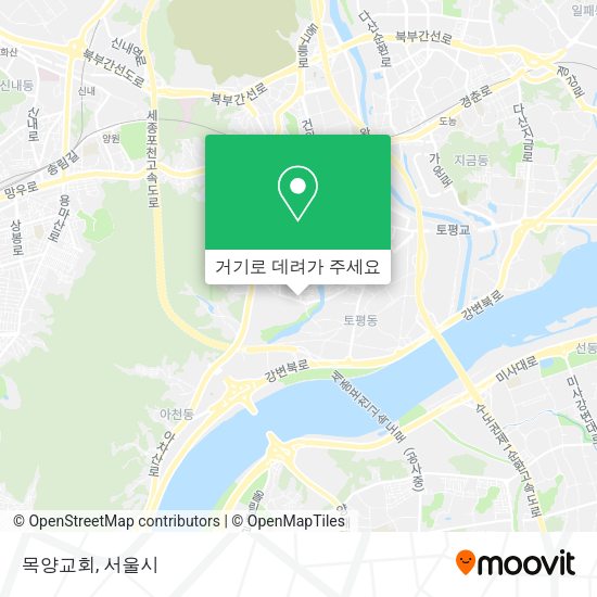 목양교회 지도