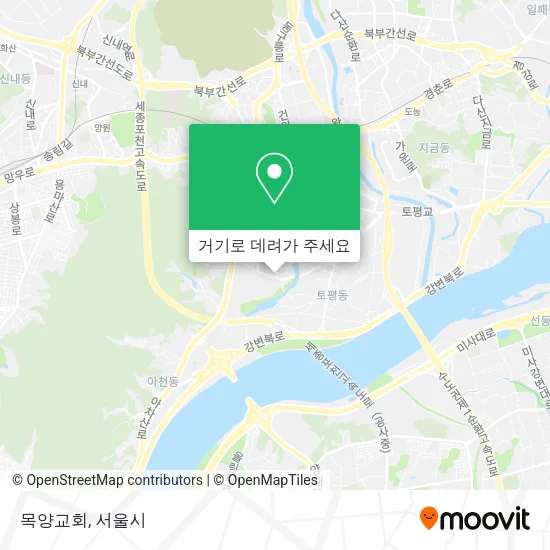 목양교회 지도