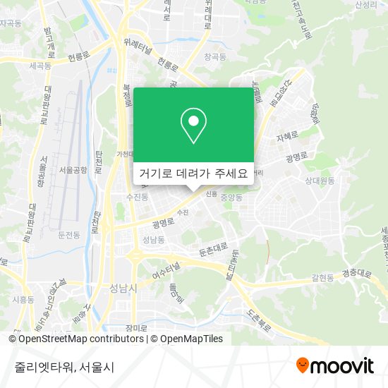 줄리엣타워 지도
