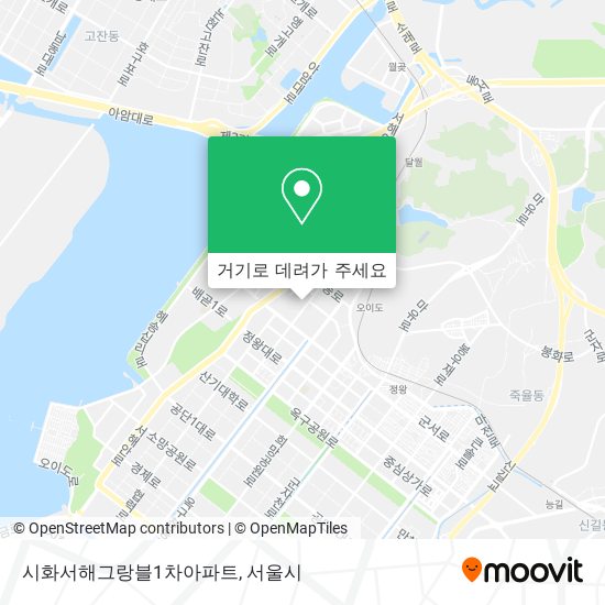 시화서해그랑블1차아파트 지도