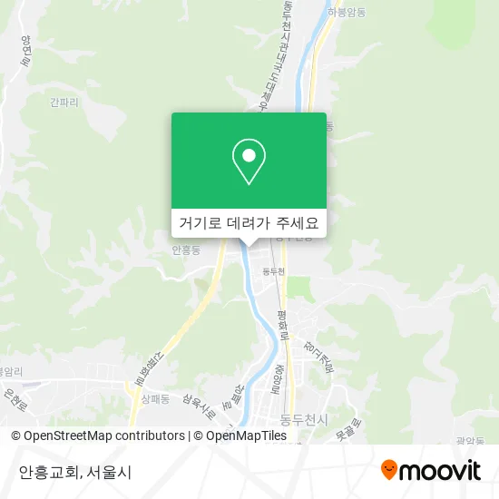 안흥교회 지도