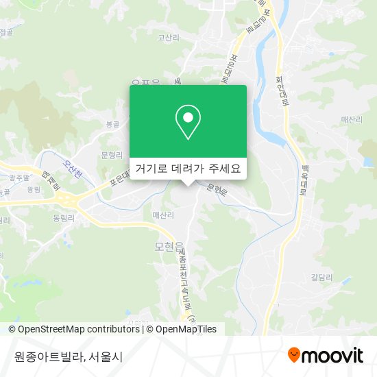 원종아트빌라 지도