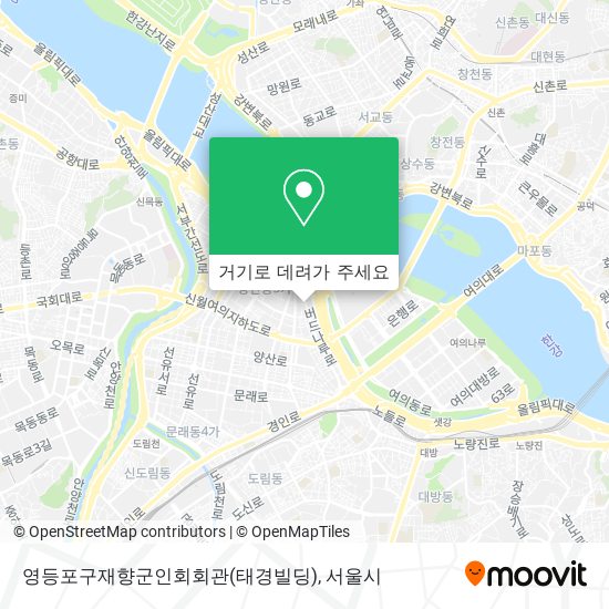 영등포구재향군인회회관(태경빌딩) 지도