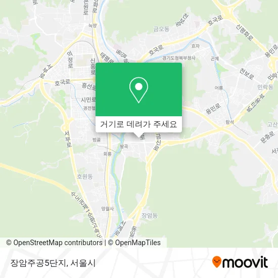 장암주공5단지 지도