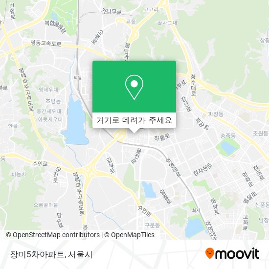 장미5차아파트 지도