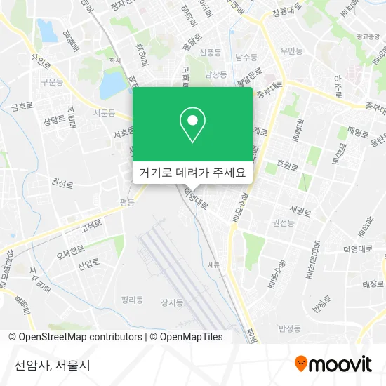 선암사 지도