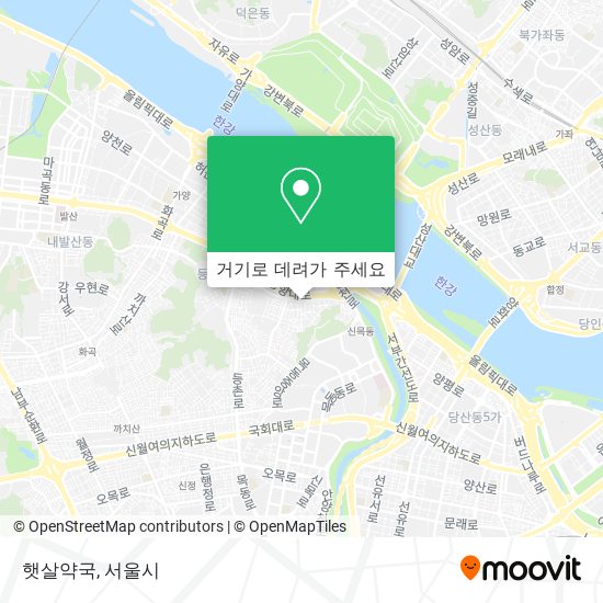 햇살약국 지도