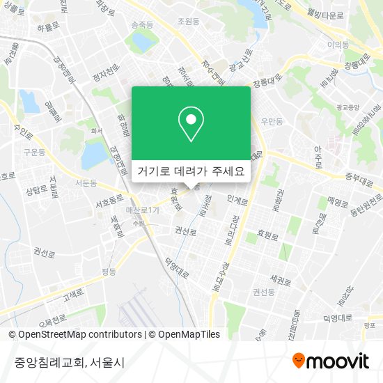 중앙침례교회 지도