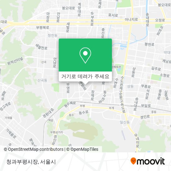 청과부평시장 지도