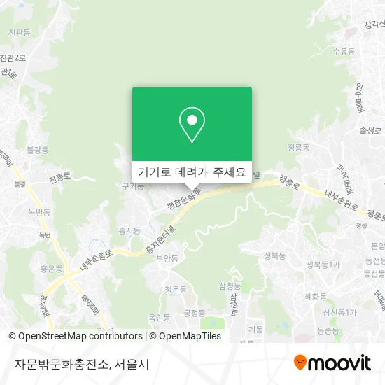 자문밖문화충전소 지도