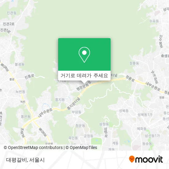 대평갈비 지도