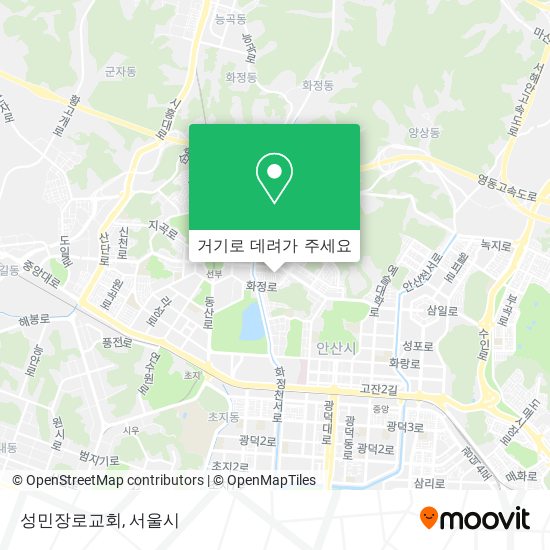 성민장로교회 지도