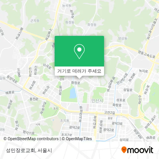 성민장로교회 지도