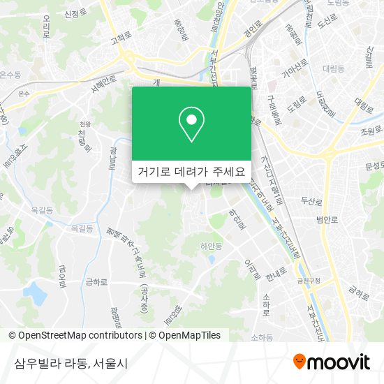 삼우빌라 라동 지도