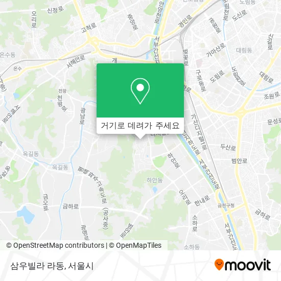 삼우빌라 라동 지도
