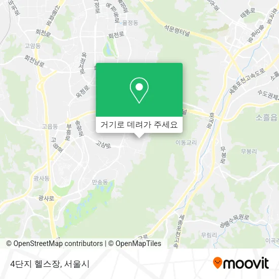 4단지 헬스장 지도