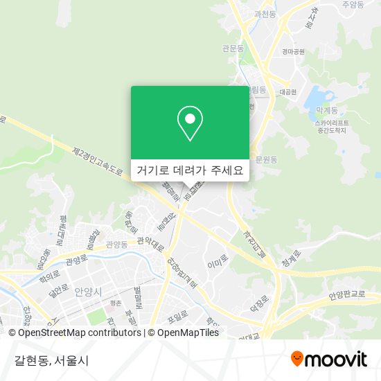 갈현동 지도