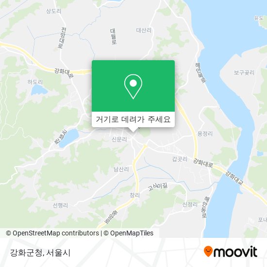 강화군청 지도