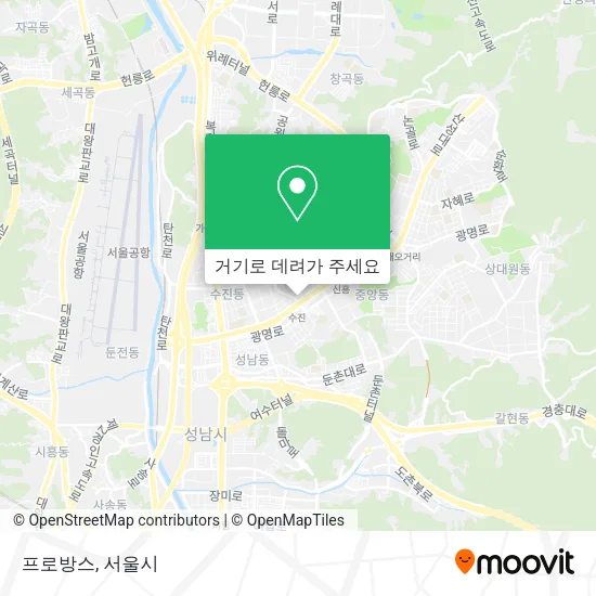 프로방스 지도