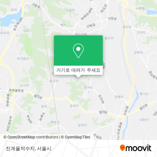진계울저수지 지도