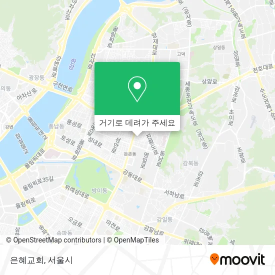 은혜교회 지도