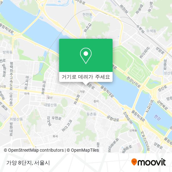 가양 8단지 지도