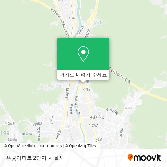 은빛아파트 2단지 지도