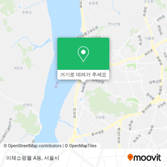 이채쇼핑몰 A동 지도