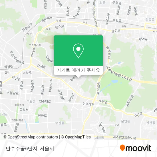 만수주공6단지 지도