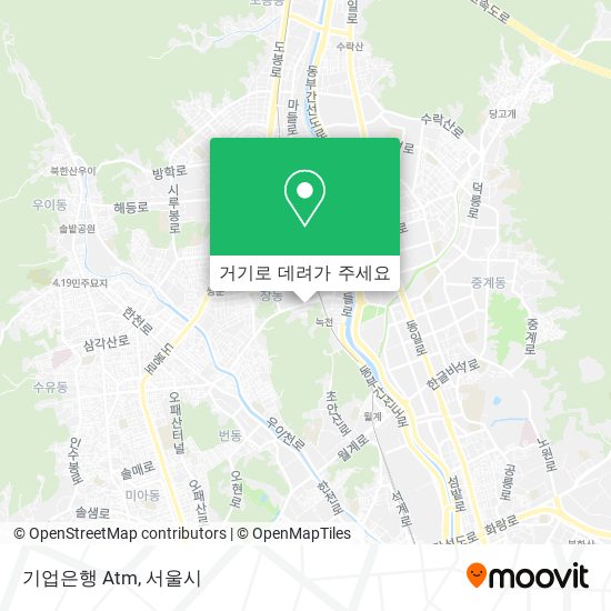 기업은행 Atm 지도