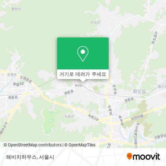 해비치하우스 지도