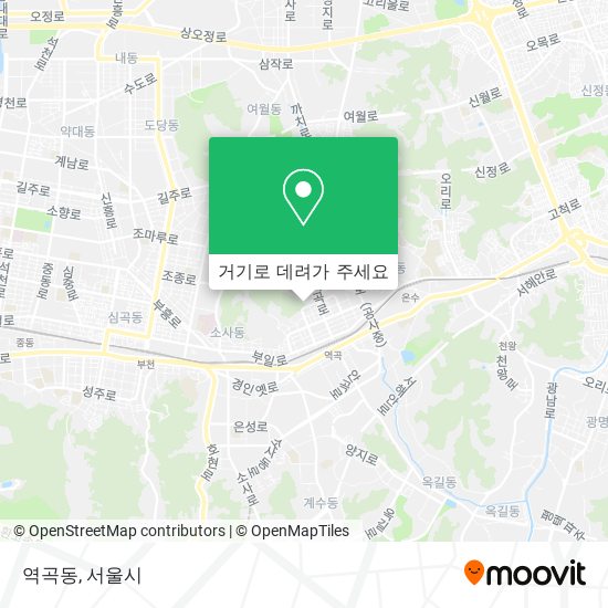 역곡동 지도