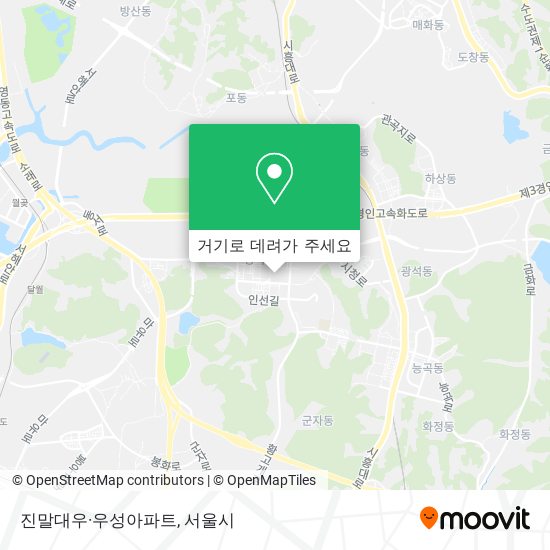 진말대우·우성아파트 지도
