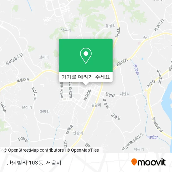 만남빌라 103동 지도