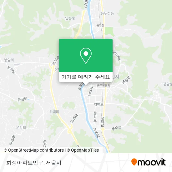 화성아파트입구 지도