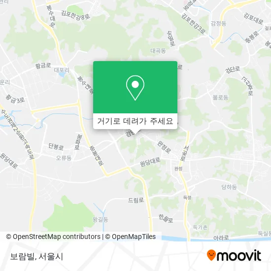 보람빌 지도