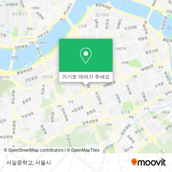 서일중학교 지도
