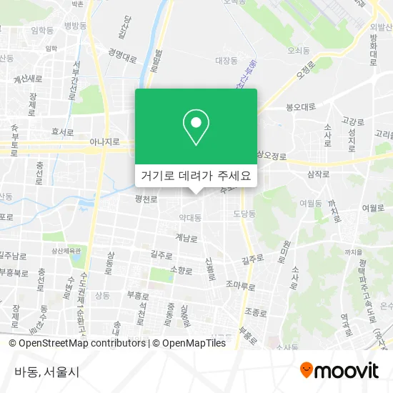 바동 지도