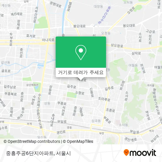 중흥주공6단지아파트 지도