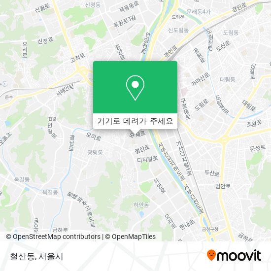 철산동 지도