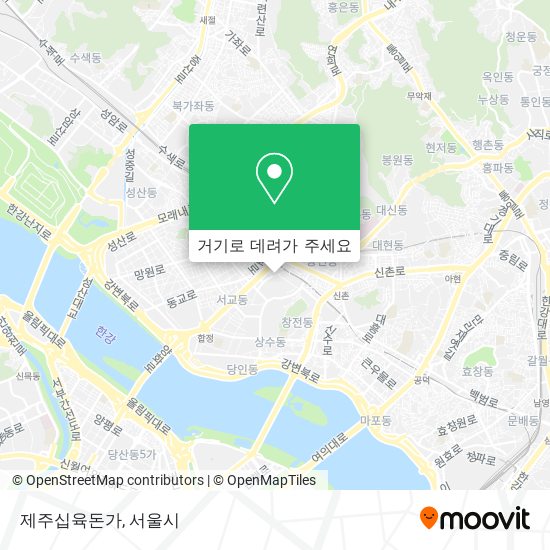 제주십육돈가 지도