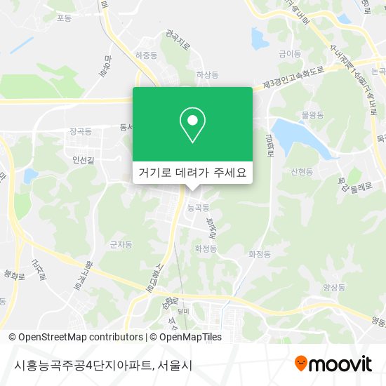 시흥능곡주공4단지아파트 지도