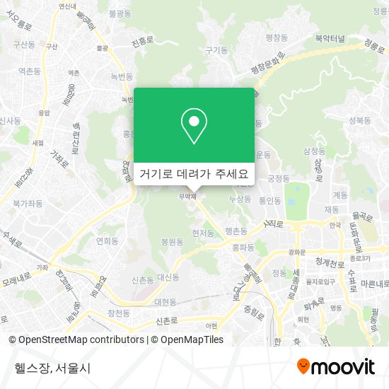 헬스장 지도