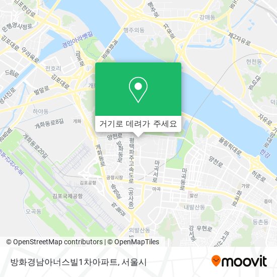 방화경남아너스빌1차아파트 지도