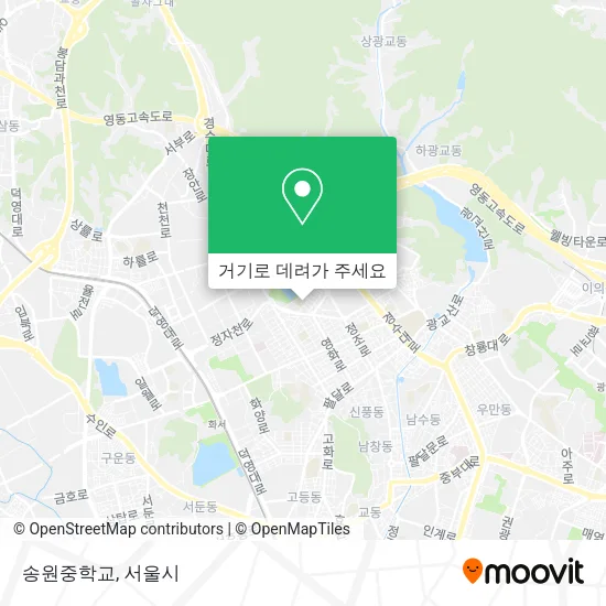 송원중학교 지도
