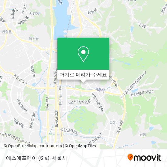 에스에프에이 (Sfa) 지도