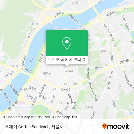 투제이 Coffee Sandwich 지도