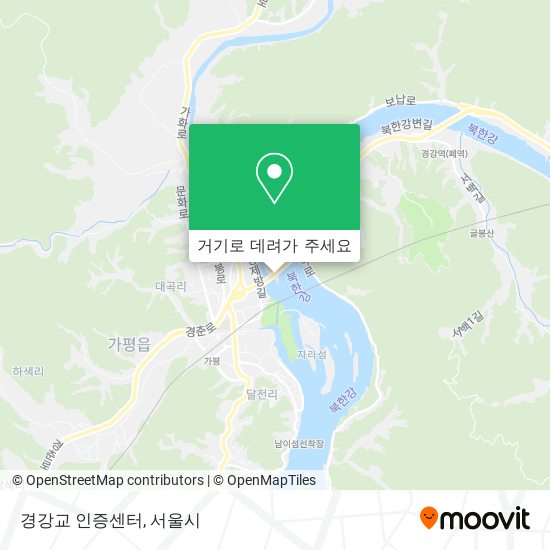 경강교 인증센터 지도